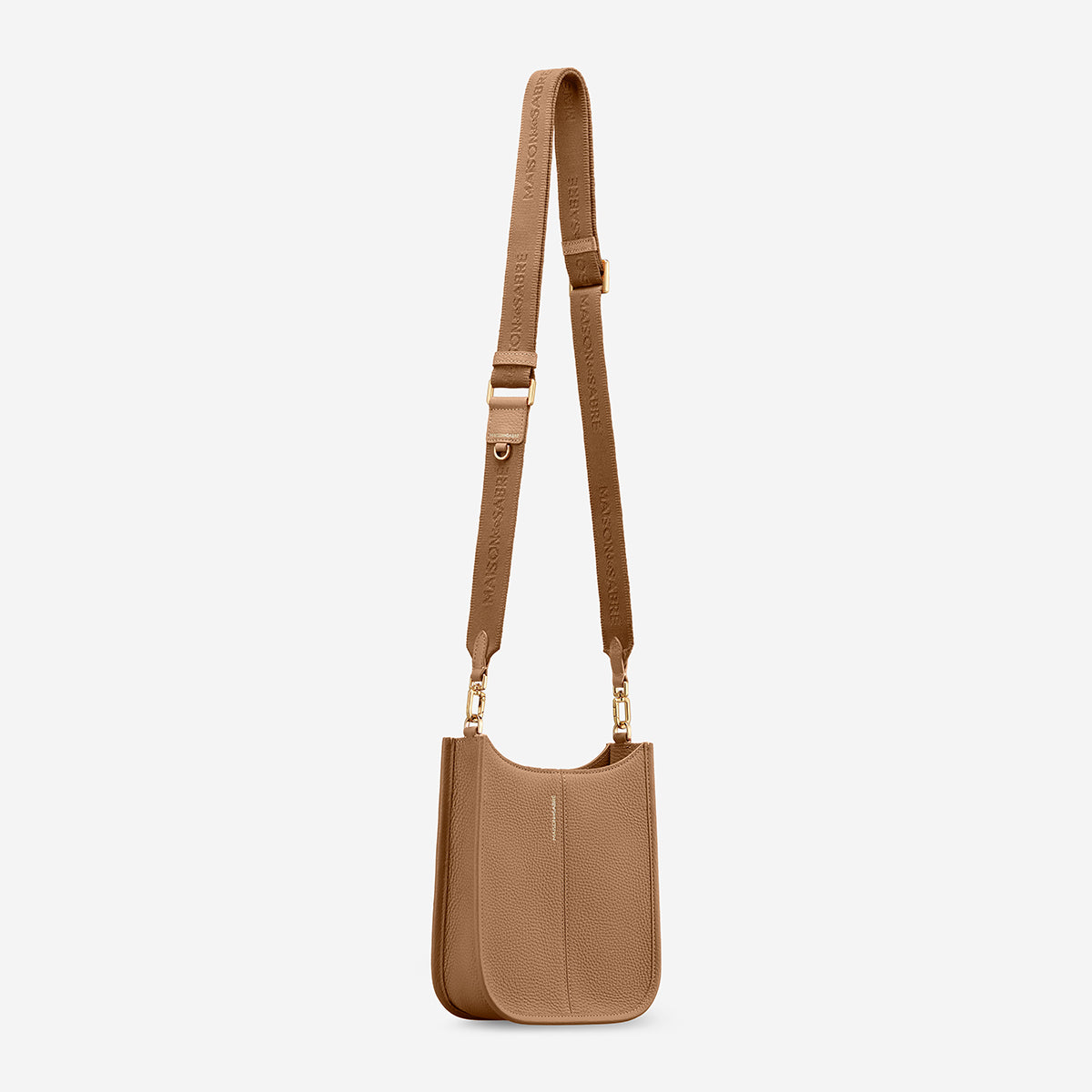 ミニムーンショルダーバッグ Mini Saddle Bag サンドストーンブラウン