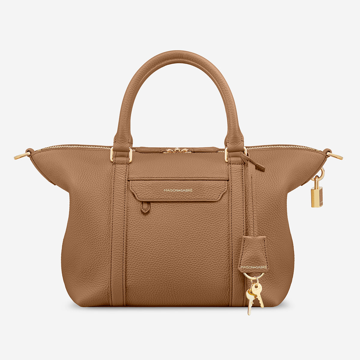 スモールトラベルトート Small Weekender サンドストーンブラウン