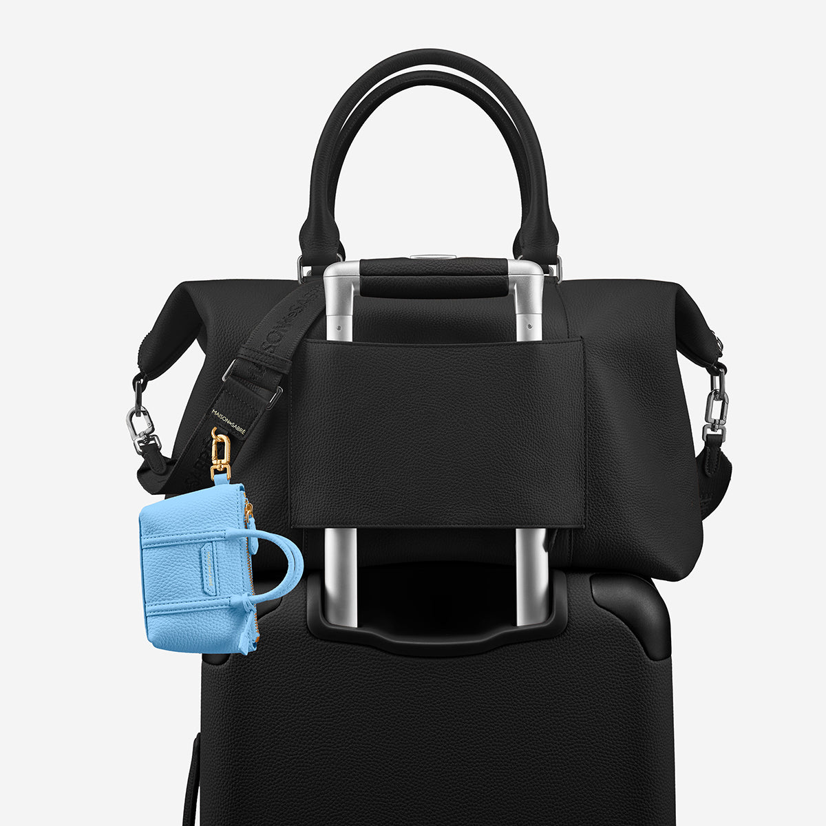 The SABRÉMOJI™ Tote Charm - Sky Blue