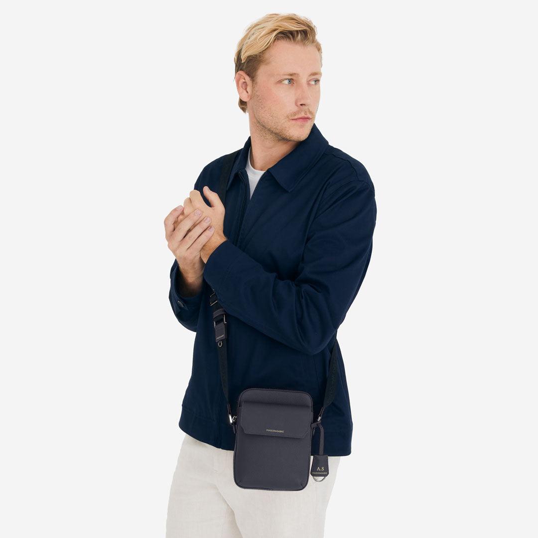 The Mini Shoulder Bag - Graphite Grey – MAISON de SABRÉ