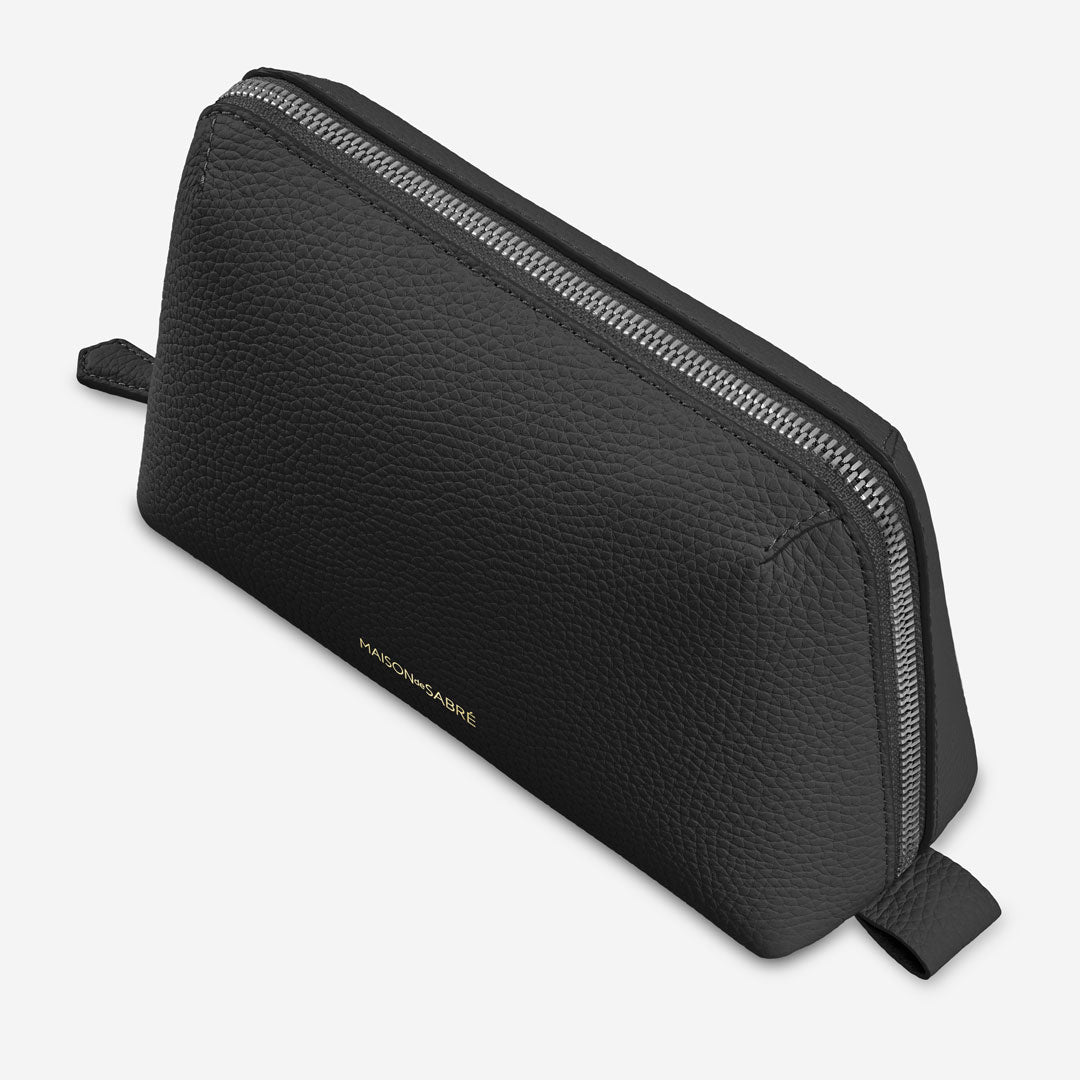 ガジェットポーチ Tech Pouch ブラックキャビア | MAISON de SABRÉ