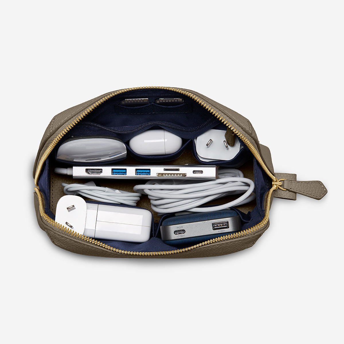 The Tech Pouch - Cashmere Clay