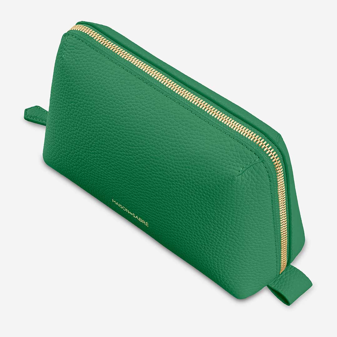 ガジェットポーチ Tech Pouch エメラルドグリーン | MAISON de SABRÉ