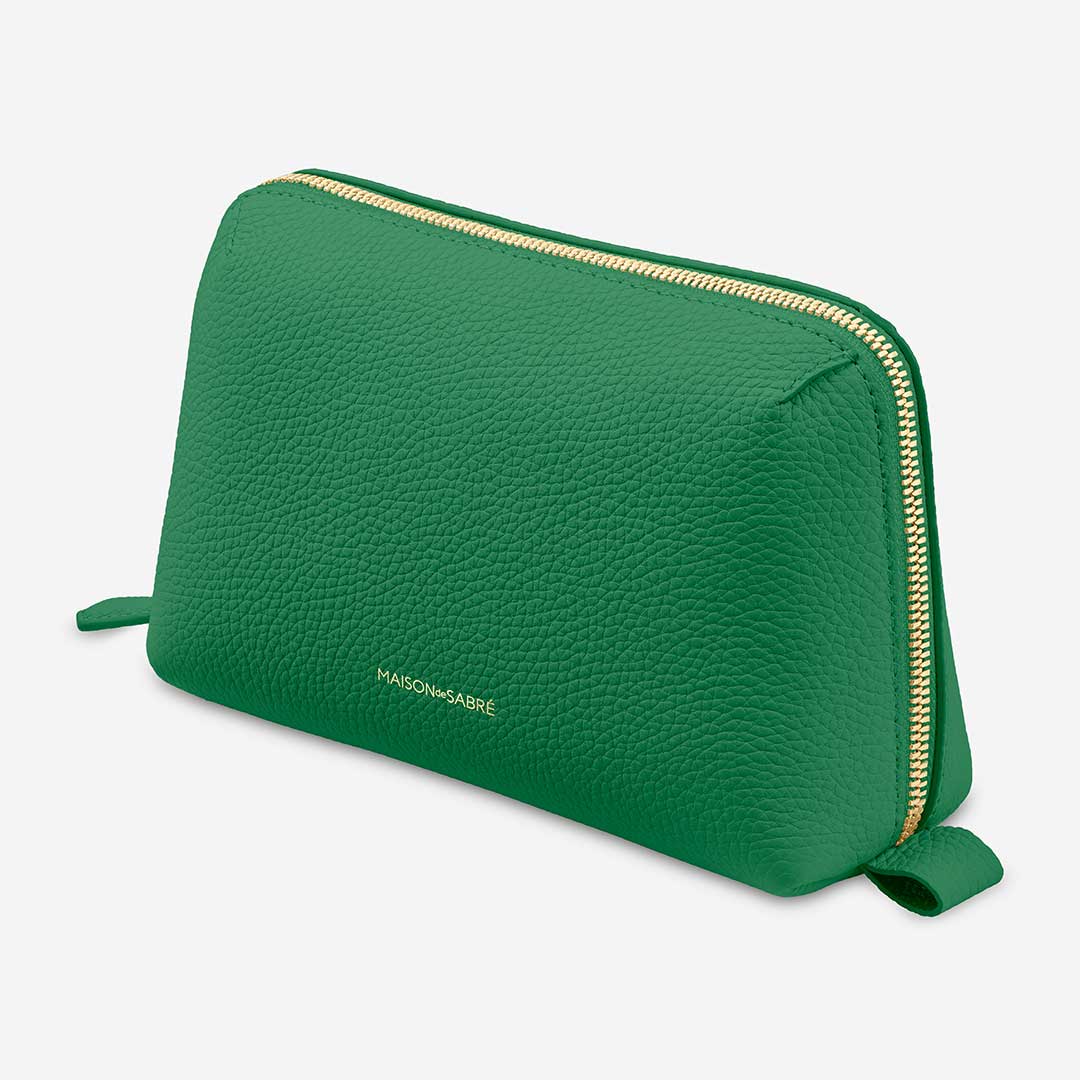ガジェットポーチ Tech Pouch エメラルドグリーン | MAISON de SABRÉ