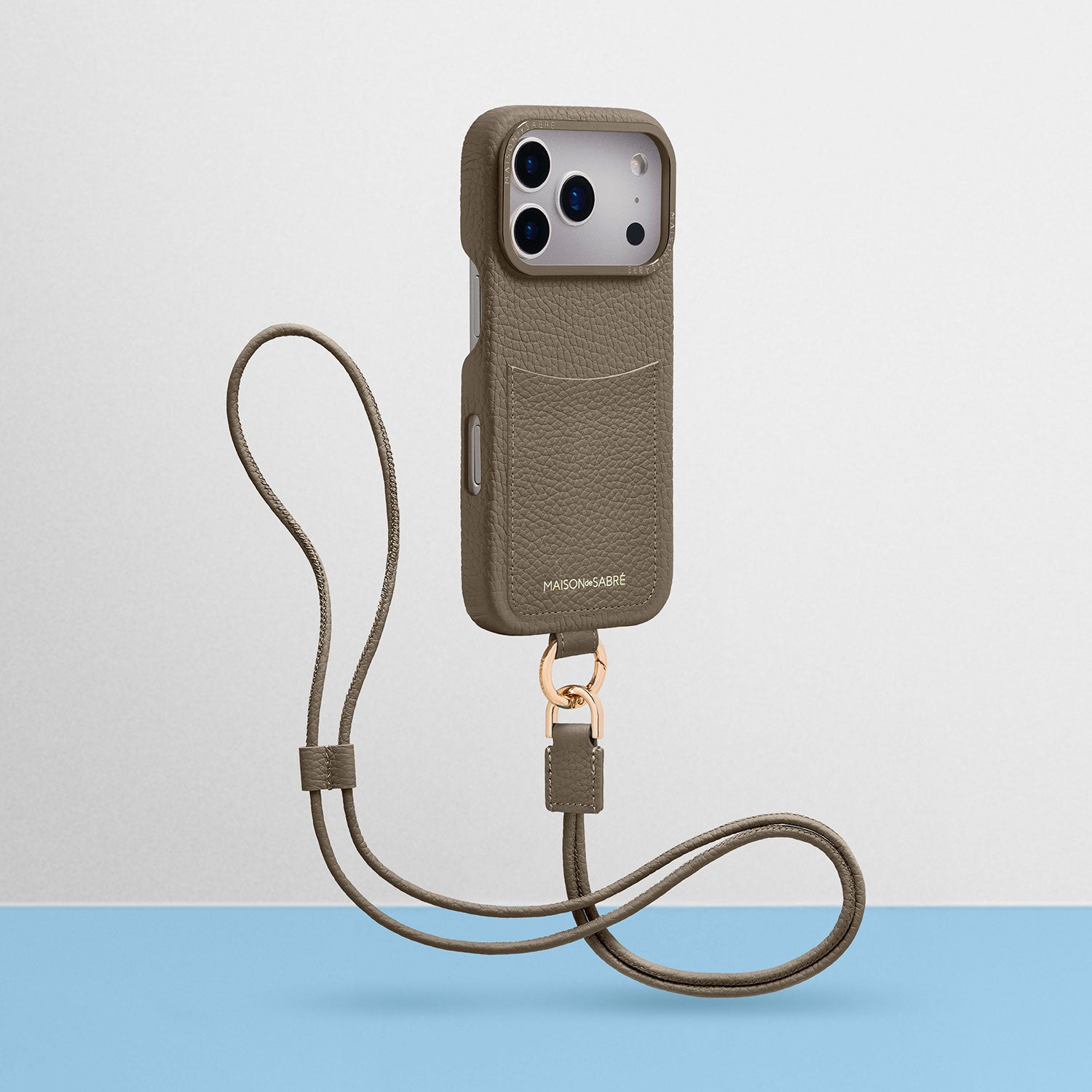 The Sling Phone Case iPhone 17 Pro - Black Caviar – MAISON