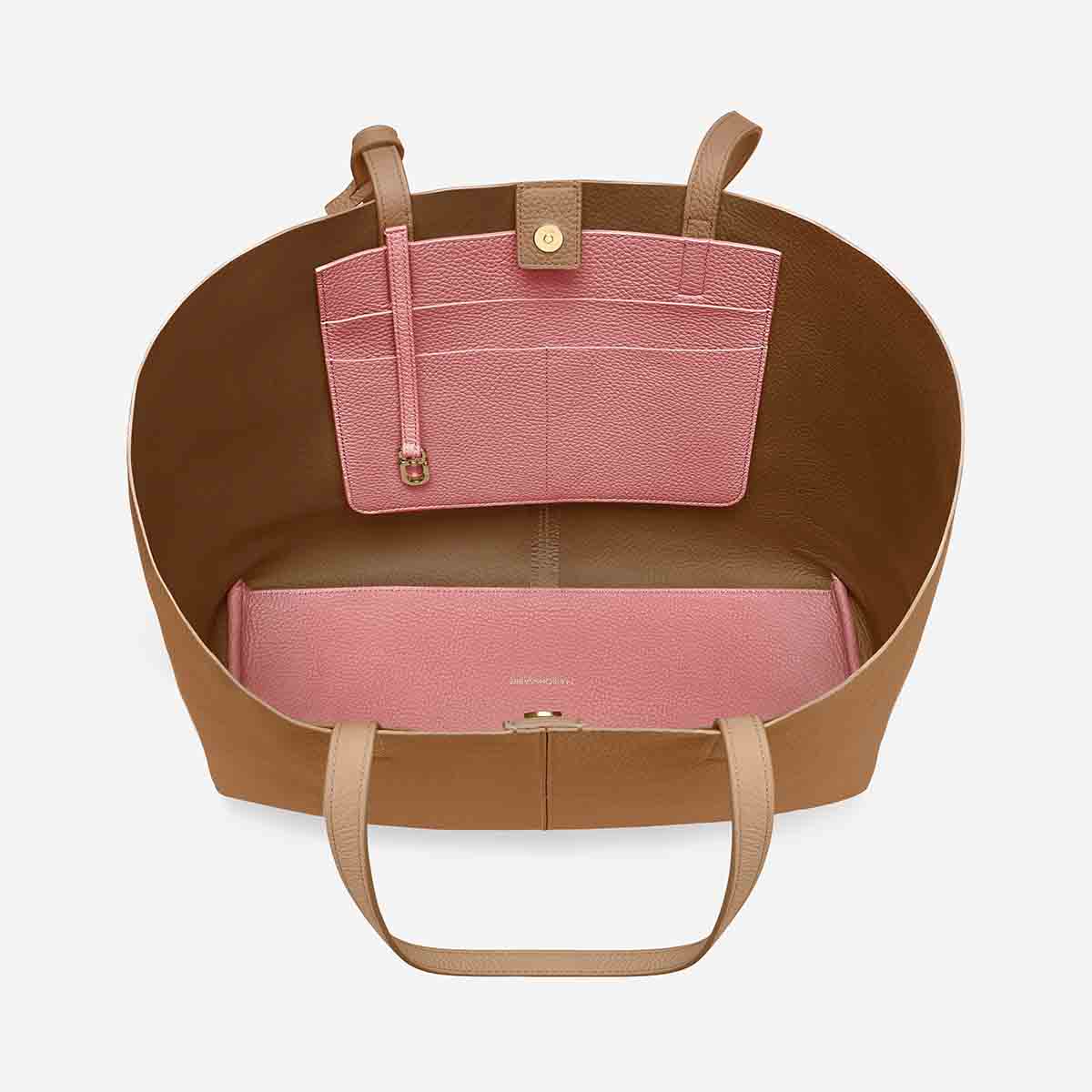 The Snap Soft Tote - Sandstone Lily – MAISON de SABRÉ