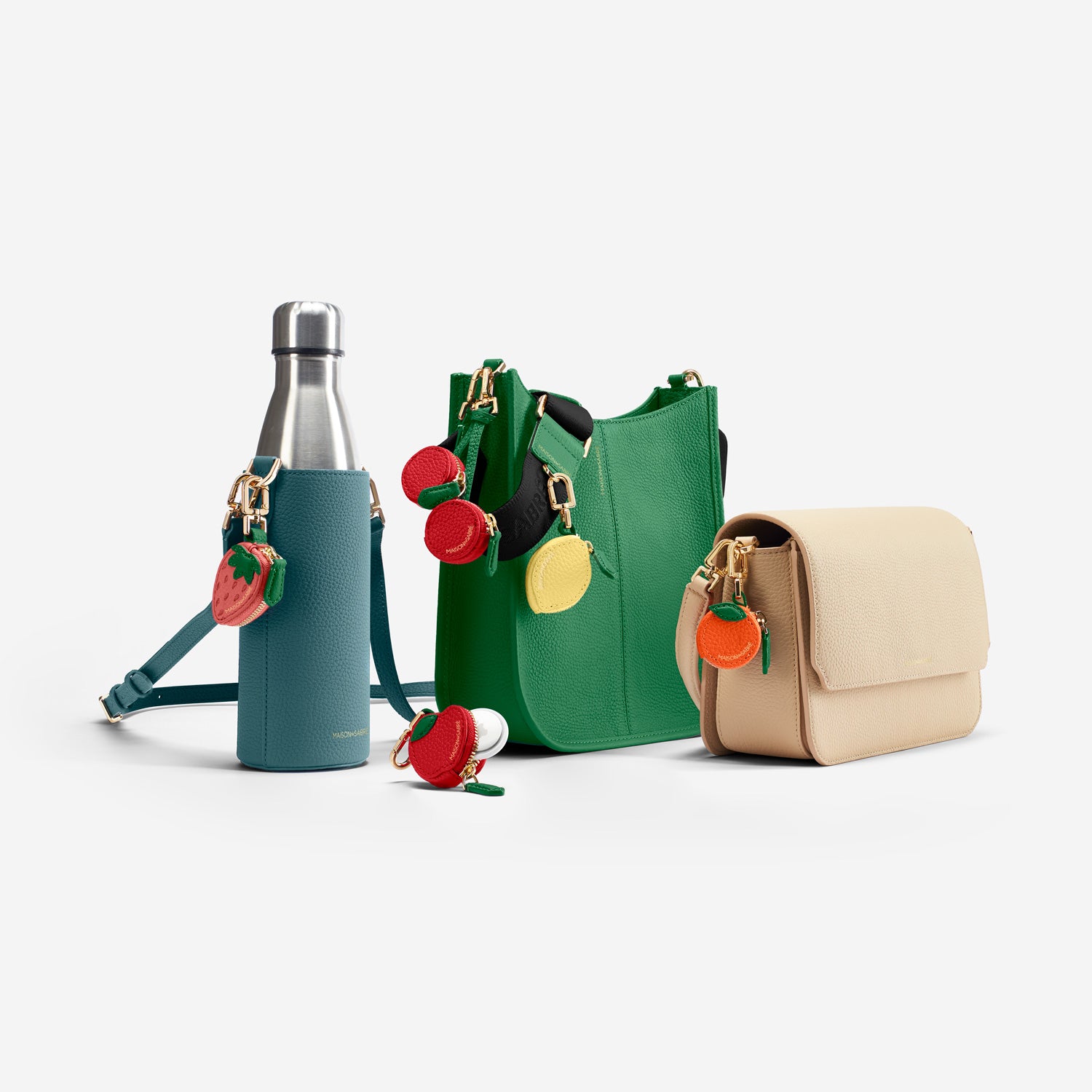 バッグチャーム SABRÉMOJI™ Fruit Charm アップル | MAISON de SABRÉ