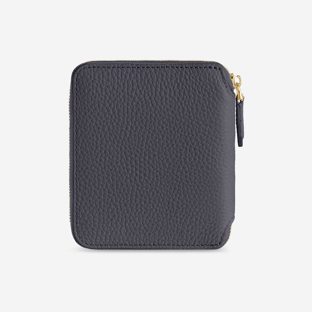 The Zip Around Wallet - Graphite Sky