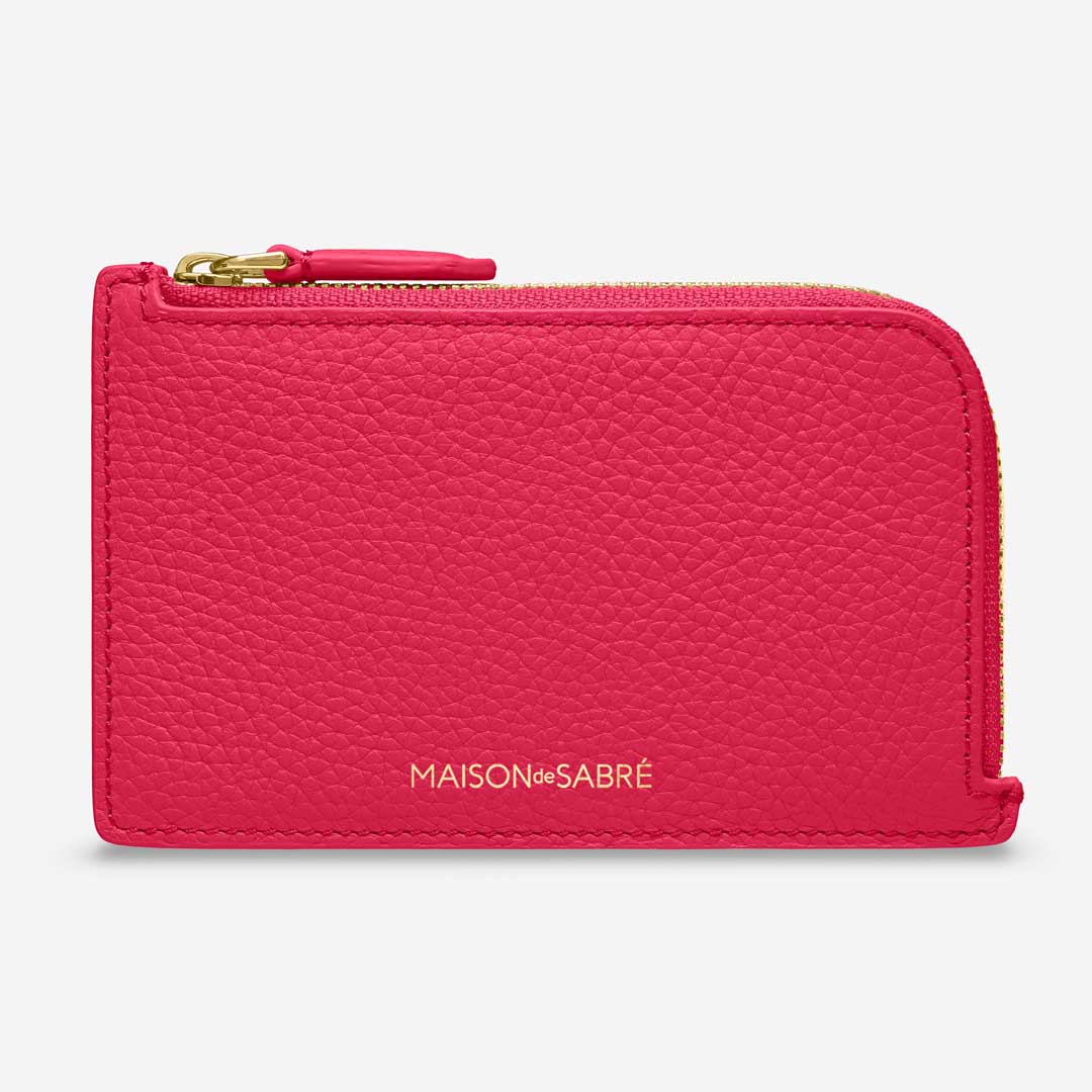 ジップ付きカードケース Zip Card Holder シブヤフューシャ | MAISON