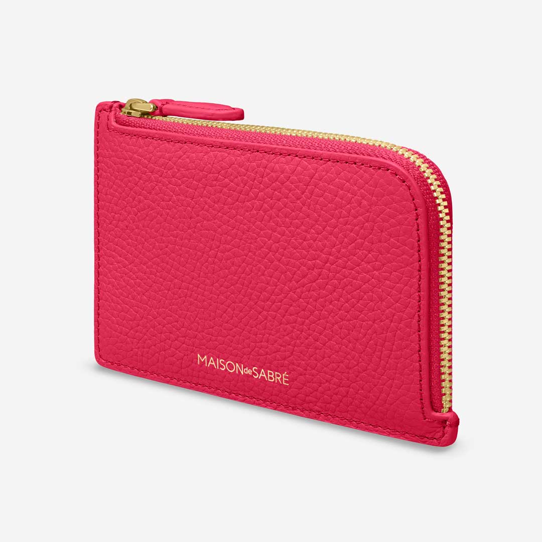 ジップ付きカードケース Zip Card Holder シブヤフューシャ | MAISON