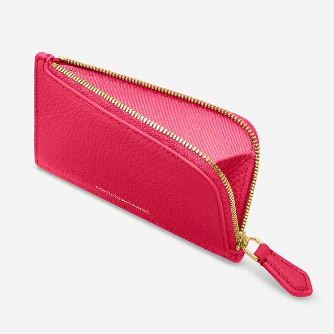 ジップ付きカードケース Zip Card Holder シブヤフューシャ | MAISON