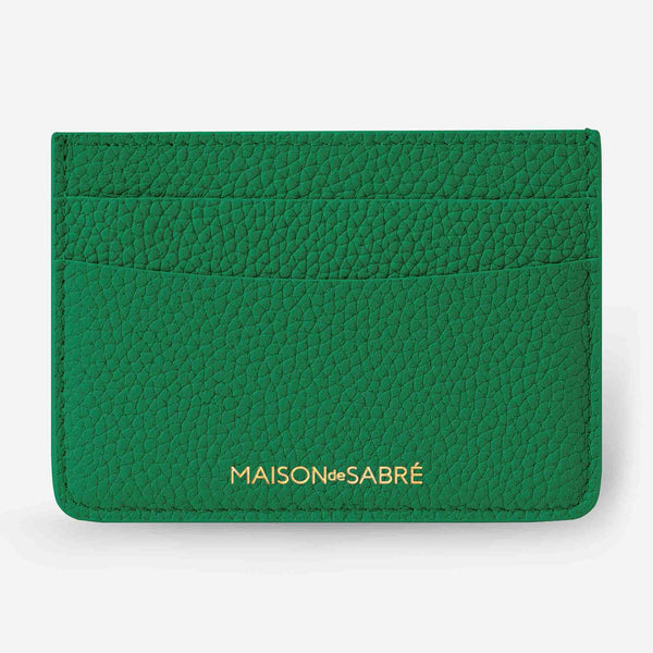 カードケース Card Holder エメラルドグリーン | MAISON de SABRÉ