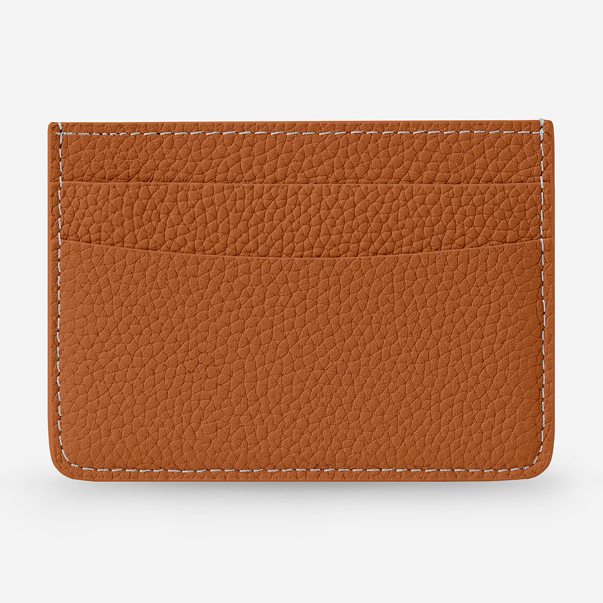 The Card Holder - Pecan Brown