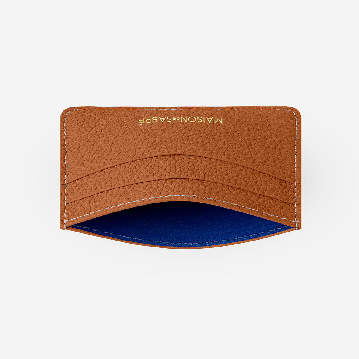 The Card Holder - Pecan Brown