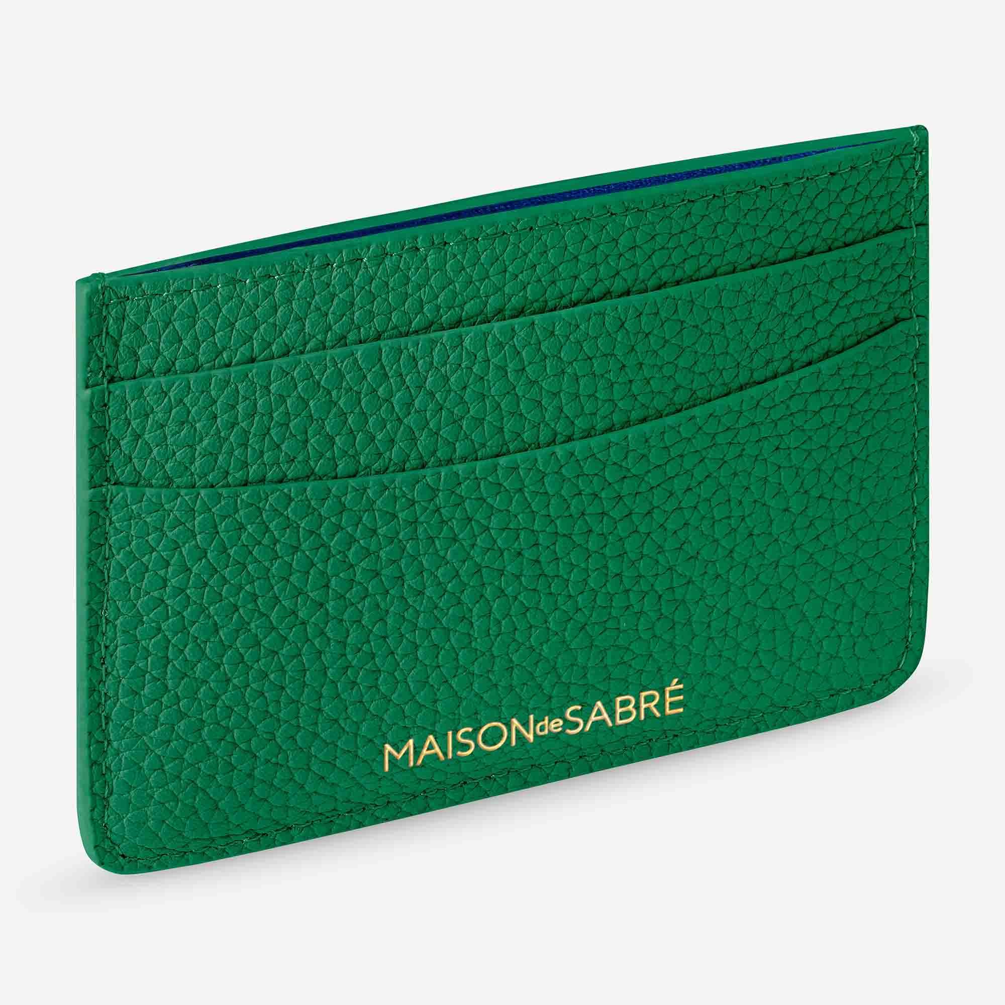 カードケース Card Holder エメラルドグリーン | MAISON de SABRÉ