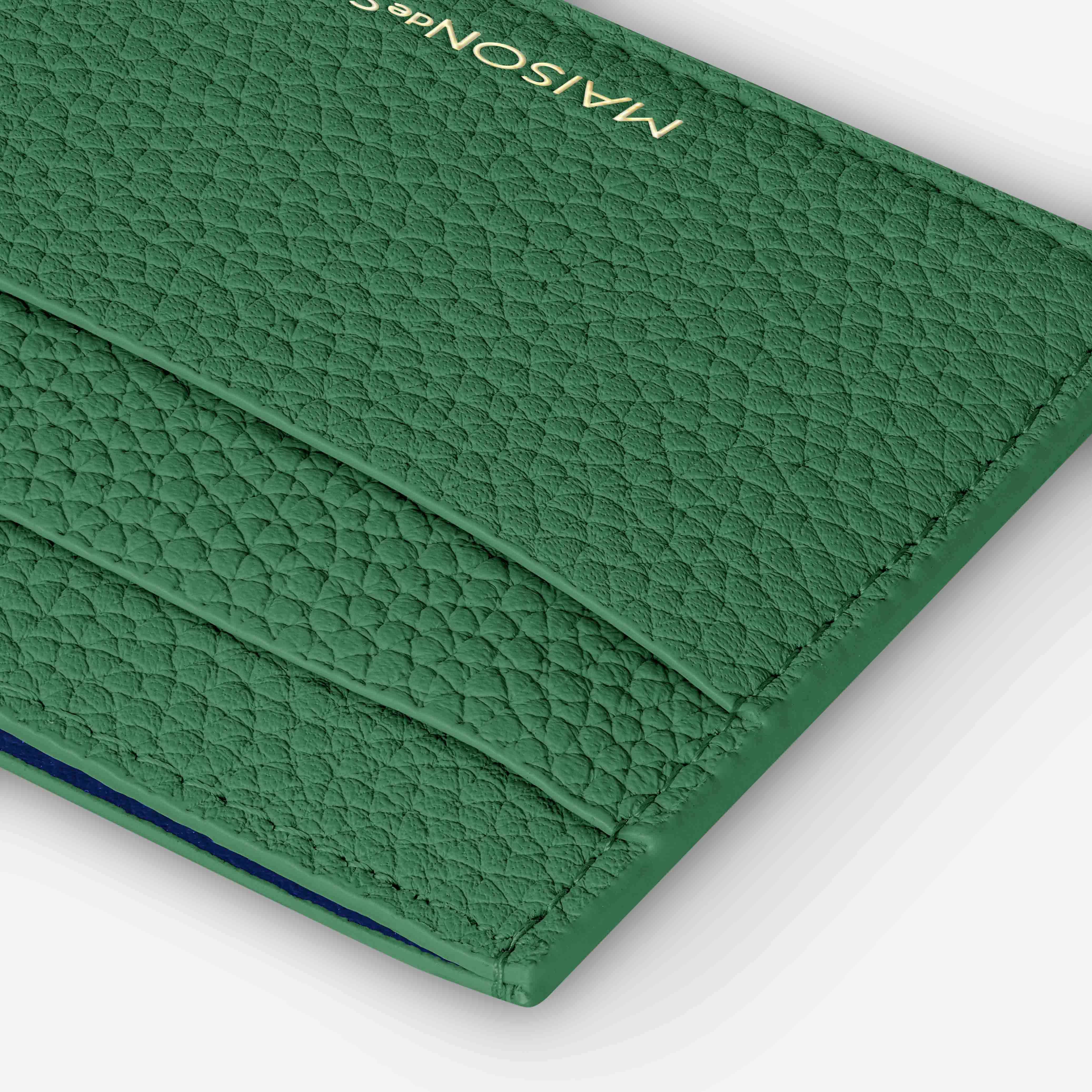 カードケース Card Holder エメラルドグリーン | MAISON de SABRÉ