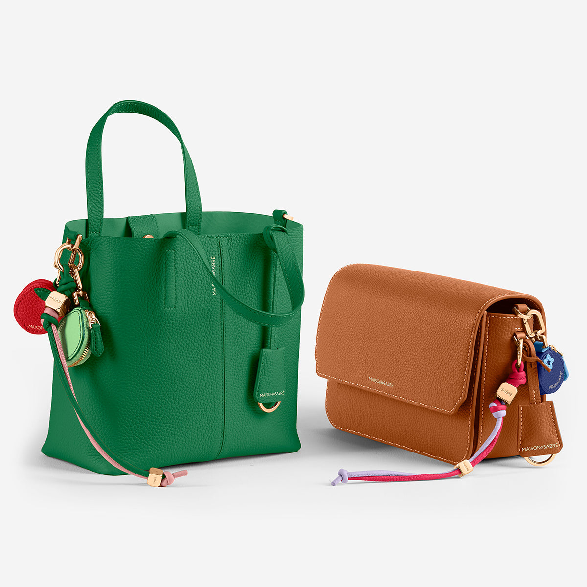 リストレットチャーム Wristlet Charm フューシャラベンダー | MAISON