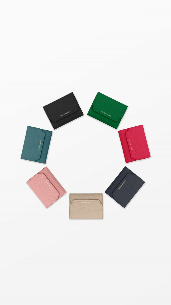 The Trifold Wallet - Pecan Nude – MAISON de SABRÉ The Trifold Wallet - Pecan Nude – MAISON de SABRÉ