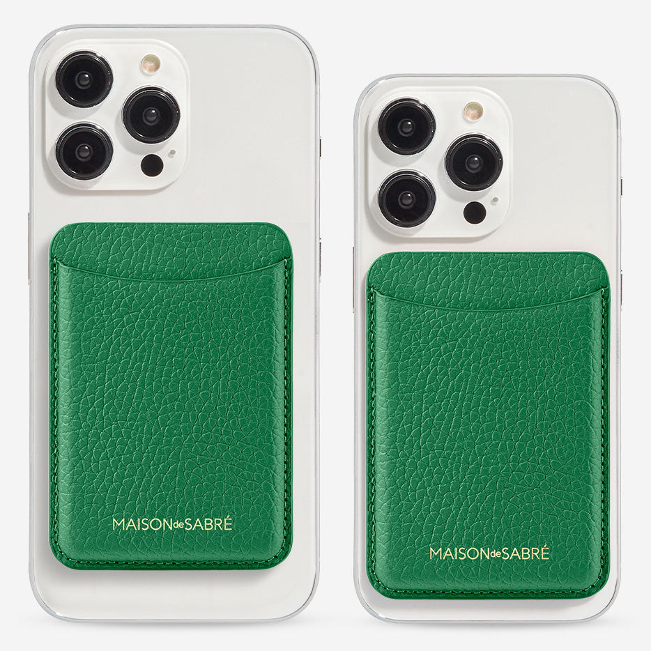 MagSafeウォレット MagSafe Wallet エメラルドグリーン | MAISON de SABRÉ
