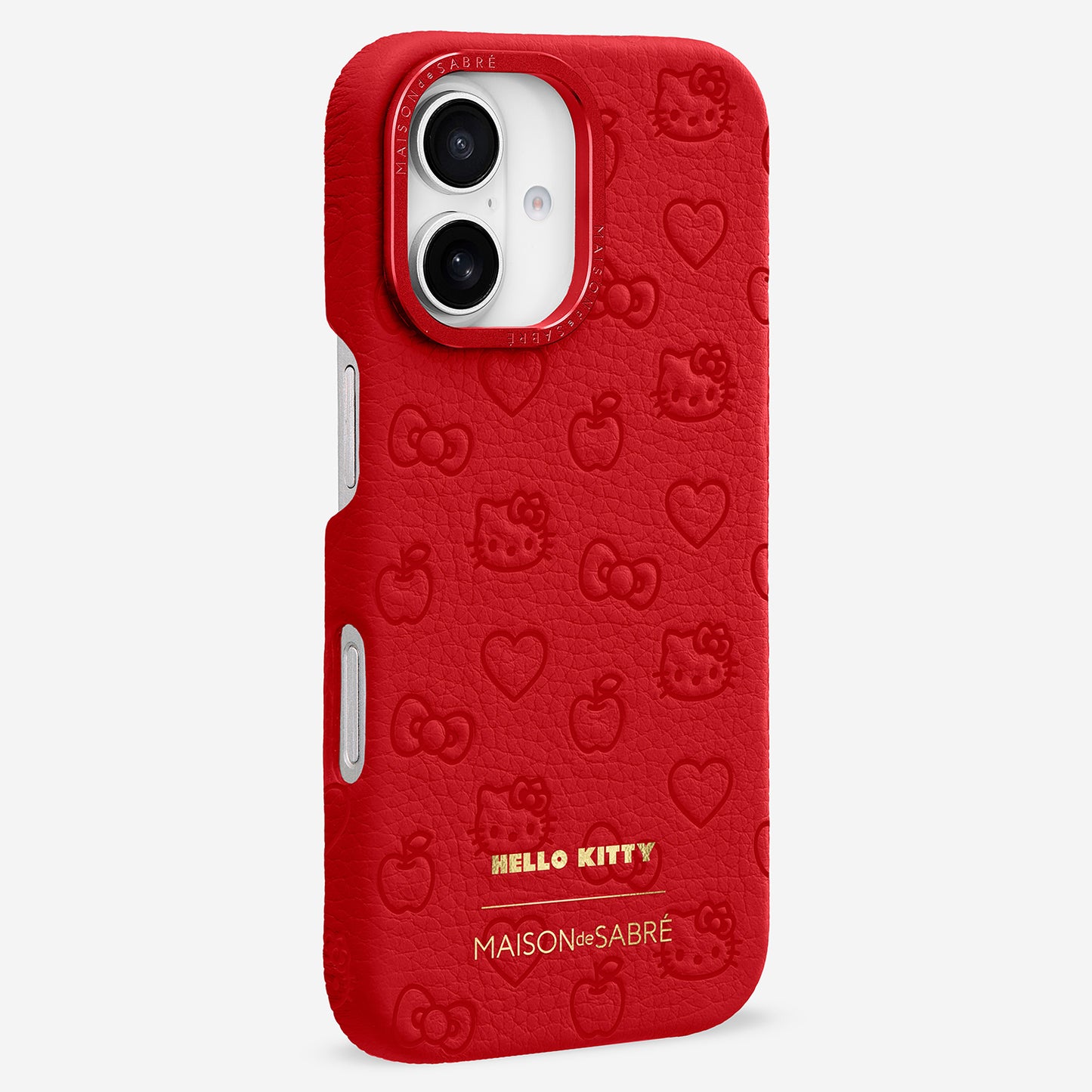 iPhone 16 Case - Pomegranate Red (Hello Kitty)