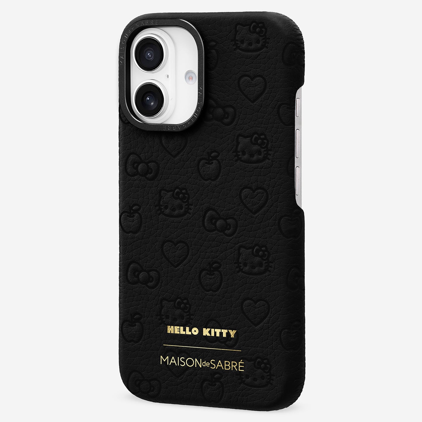 iPhone 16 Case - Black Caviar (Hello Kitty)