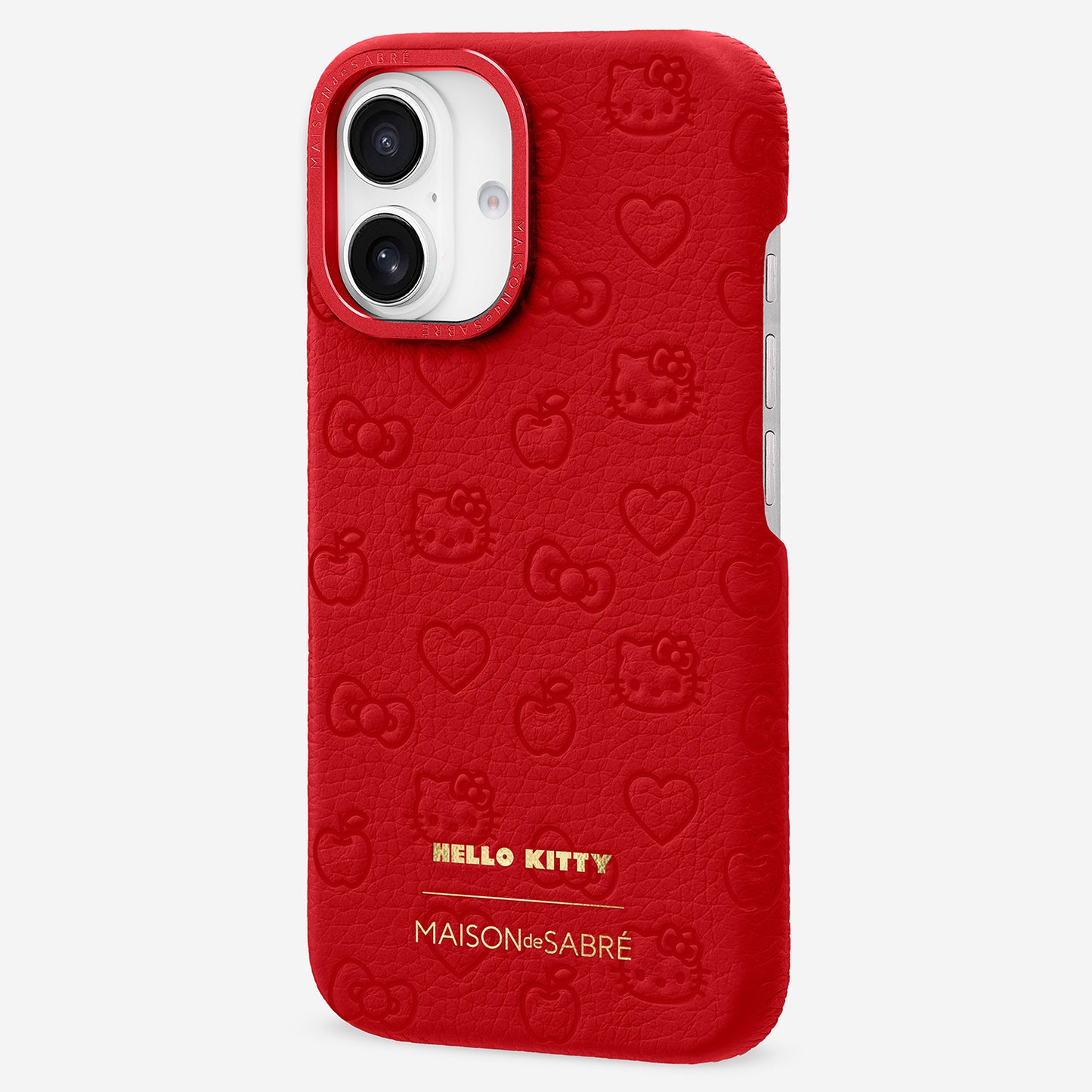 iPhone 16 Case - Pomegranate Red (Hello Kitty)